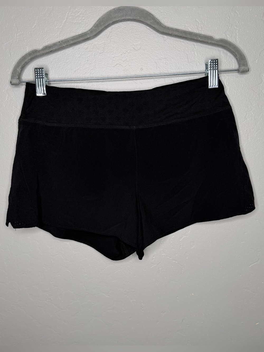 Rabbit Black Running Athletic Shorts Built In Liner Women's XS